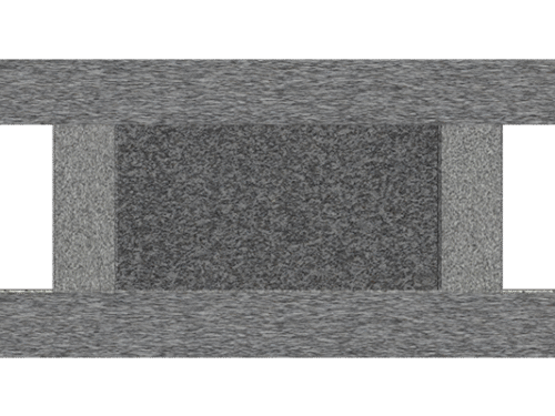 Panel Bench 3-6x1-4x1-10 AP China Grey/China Grey Removable China Grey Panel