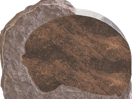 ROCKY 4-0X0-8X3-0 P2 Rustic Brown same rocky design on both front and back